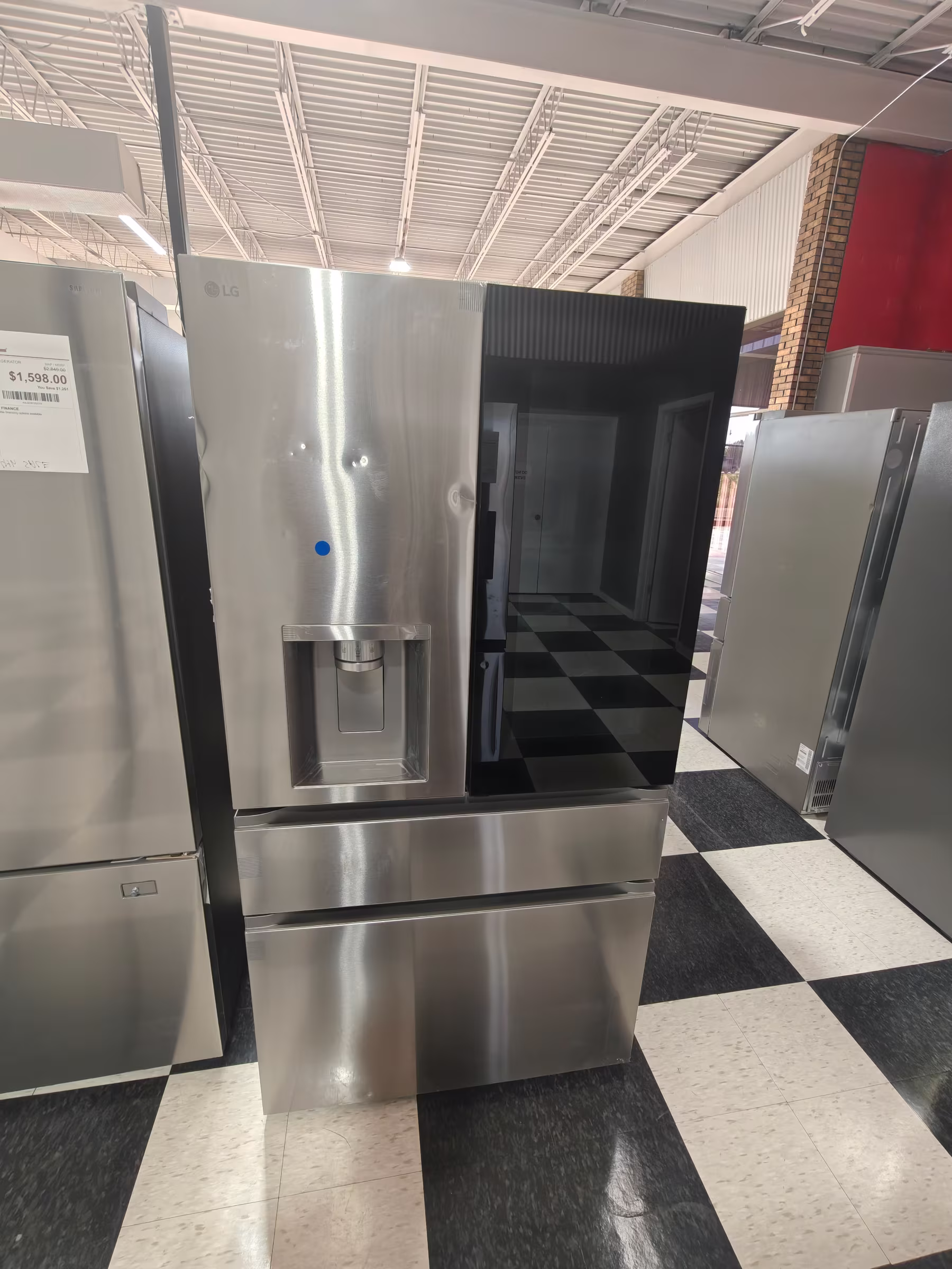29 cu. ft. Smart InstaView® Door-in-Door® Standard-Depth MAX™ 4-Door French Door Refrigerator with MyColor™ and Craft Ice™