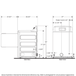 GE GE 6.2 cu. ft. Capacity Electric Dryer with Up To 120 ft. Venting and Shallow Depth GTX22EASKWW (a4lwrrr1h9ew) (8)
