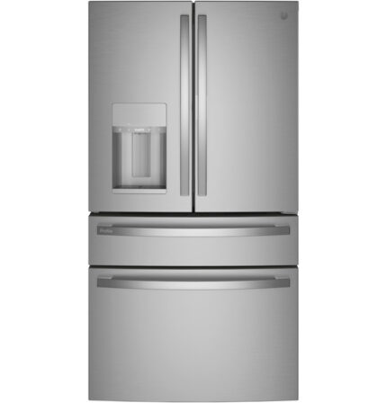 GE Profile GE Profile(TM) ENERGY STAR(R) 27.9 Cu. Ft. Smart Fingerprint Resistant 4-Door French-Door Refrigerator with Door In Door PVD28BYNFS (a4lgkc4t9p8v) (2)