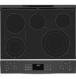 GE Profile GE Profile(TM) 30" Smart Slide-In Electric Convection Fingerprint Resistant Range with No Preheat Air Fry PSS93YPFS (a4lfxztwyval) (6)