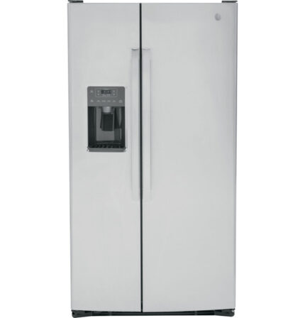 GE GE(R) ENERGY STAR(R) 25.3 Cu. Ft. Side-By-Side Refrigerator GSE25GYPFS (a4l1lmt711np)