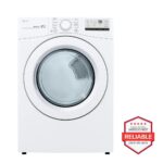 LG 7.4 cu. ft. Large Capacity Electric Dryer - White DLE3400W (a4lvgyky7f83)