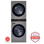 LG Single Unit Front Load LG WashTower(TM) with Center Control(TM) 4.5 cu. ft. Washer and 7.4 cu. ft. Electric Dryer WKE100HVA (a4lgk0ikxdot)