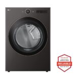 LG 7.4 cu. ft. Smart Front Load Electric Dryer with AI Sensor Dry & TurboSteam(TM) Technology DLEX6500B (a4ld61efhy0b)
