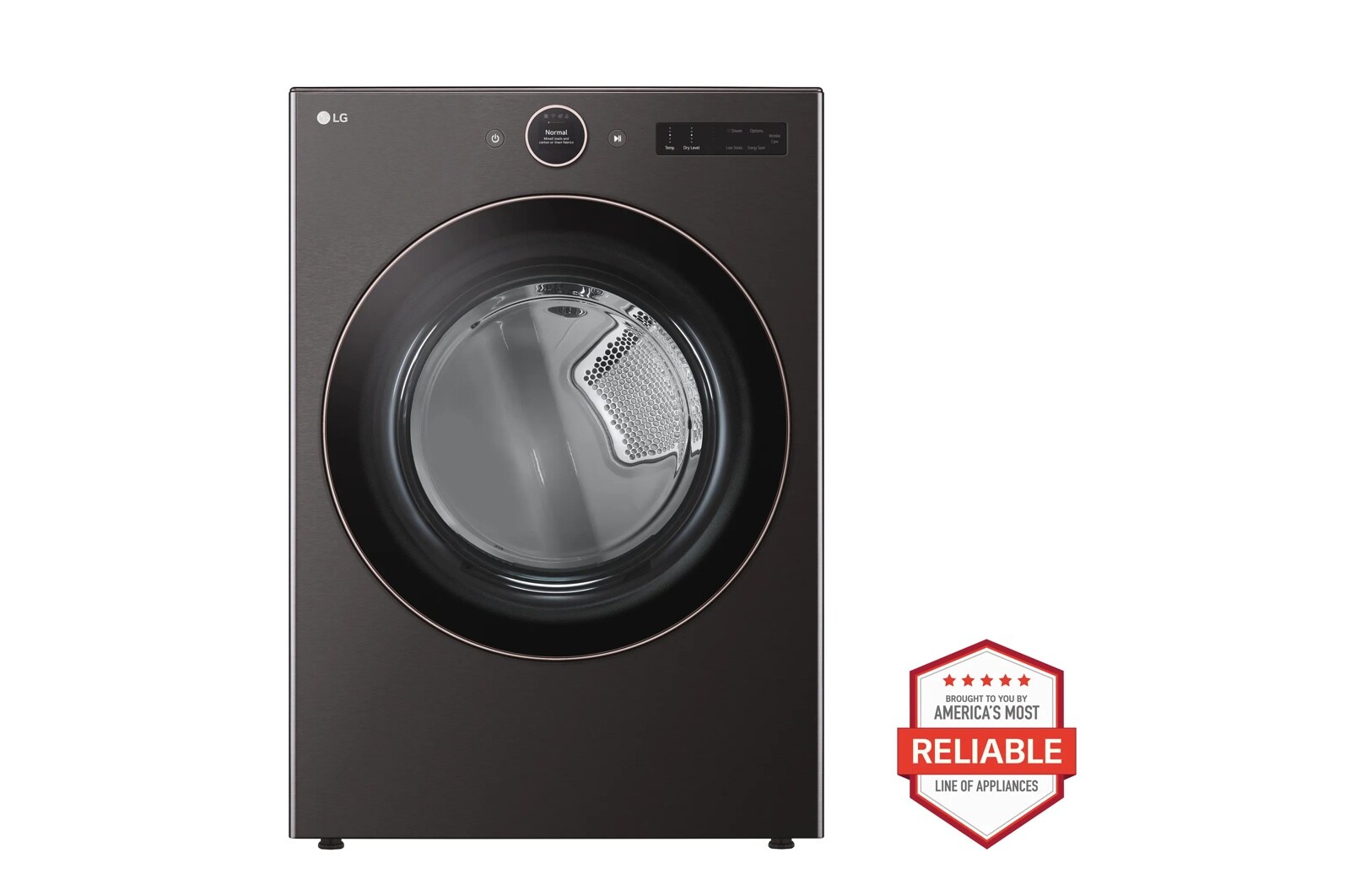 a4l-cover-a4ld61efhy0b LG 7.4 cu. ft. Smart Front Load Electric Dryer with AI Sensor Dry & TurboSteam(TM) Technology DLEX6500B (a4ld61efhy0b)