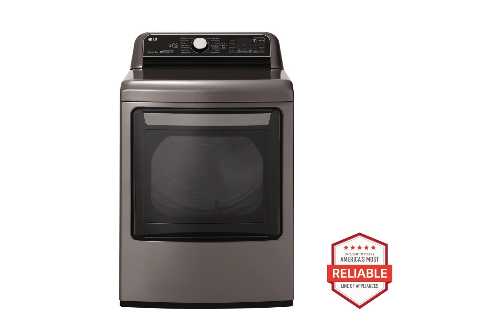 a4l-cover-a4l9an0ffkoj LG 7.3 cu. ft. Smart Wi-Fi Enabled Electric Dryer with TurboSteam(TM) DLEX7800VE (a4l9an0ffkoj)