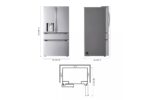 LG 29 cu. ft. Smart Standard-Depth MAX(TM) 4-Door French Door Refrigerator with Full-Convert Drawer(TM) LF29H8330S (a4libyobr2jr) (6)