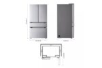LG 30 cu. ft. Smart Standard-Depth MAX(TM) 4-Door French Door Refrigerator with Full-Convert Drawer(TM) LF30S8210S (a4lpzmc337rn) (6)