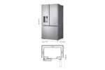 LG 26 cu. ft. Smart Counter-Depth MAX(TM) French Door Refrigerator with Four Types of Ice LRYXC2606S (a4lgshntahv9) (6)