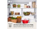 LG 29 cu. ft. Standard-Depth MAX(TM) 4-Door French Door Refrigerator with Mini Craft Ice(TM) and Full-Convert Drawer(TM) LF29S9730S (a4l1fx2kkxrh) (9)