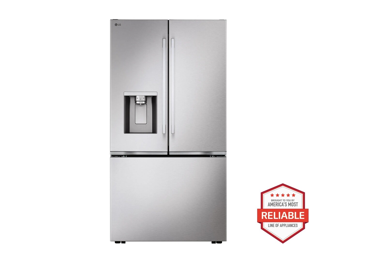 a4l-cover-a4lxd9knfe3t LG LG Counter-Depth MAX(TM) with Zero Clearance(TM) 3-Door French Door Refrigerator with Thin Door Design LF24Z6530S (a4lxd9knfe3t)