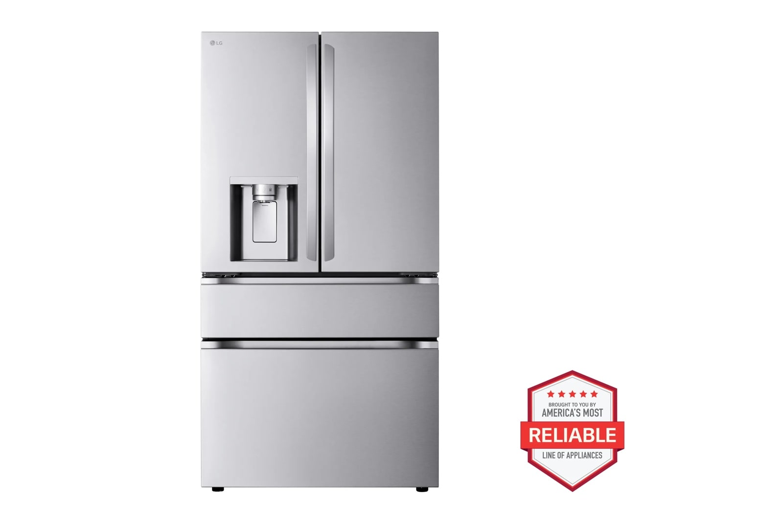 a4l-cover-a4libyobr2jr LG 29 cu. ft. Smart Standard-Depth MAX(TM) 4-Door French Door Refrigerator with Full-Convert Drawer(TM) LF29H8330S (a4libyobr2jr)