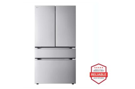 LG 30 cu. ft. Smart Standard-Depth MAX(TM) 4-Door French Door Refrigerator with Full-Convert Drawer(TM) LF30S8210S (a4lpzmc337rn)