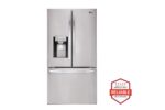 LG 28 cu. ft. 3 Door French Door, Standard Depth Refrigerator with Dual Ice Makers LHFS28XBS (a4lscut6ux8o)