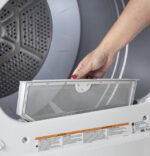 GE GE 6.2 cu. ft. Capacity Electric Dryer with Up To 120 ft. Venting and Shallow Depth GTX22EASKWW (a4lwrrr1h9ew) (4)