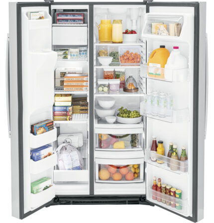GE GE(R) ENERGY STAR(R) 25.3 Cu. Ft. Side-By-Side Refrigerator GSE25GYPFS (a4l1lmt711np) (2)