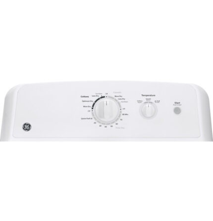 GE GE 6.2 cu. ft. Capacity Electric Dryer with Up To 120 ft. Venting and Shallow Depth GTX22EASKWW (a4lwrrr1h9ew) (2)