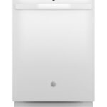 GE GE(R) ENERGY STAR(R) Top Control with Plastic Interior Dishwasher with Sanitize Cycle & Dry Boost GDT550PGRWW (a4lsou3ata2k)