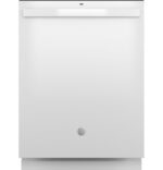 GE GE(R) ENERGY STAR(R) Top Control with Plastic Interior Dishwasher with Sanitize Cycle & Dry Boost GDT550PGRWW (a4lsou3ata2k)
