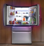 GE Profile GE Profile(TM) ENERGY STAR(R) 27.9 Cu. Ft. Smart Fingerprint Resistant 4-Door French-Door Refrigerator with Door In Door PVD28BYNFS (a4lgkc4t9p8v) (10)