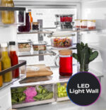 GE Profile GE Profile(TM) ENERGY STAR(R) 27.9 Cu. Ft. Smart Fingerprint Resistant 4-Door French-Door Refrigerator with Door In Door PVD28BYNFS (a4lgkc4t9p8v) (9)