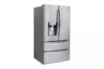 LG 28 cu. ft. 4-Door French Door, Standard Depth, Ice & Water, Double Freezer, Stainless Steel LMXS28626S (a4l53lo45qzo) (4)