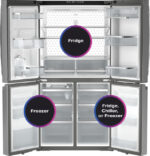 GE Profile GE Profile(TM) ENERGY STAR(R) 28.3 Cu. Ft. Quad-Door Refrigerator with Dual-Dispense AutoFill Pitcher PAE28BYTFS (a4lihgrz0xkk) (5)