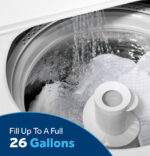 GE GE(R) 4.0 cu. ft. Capacity Washer with Stainless Steel Basket and Water Level Control GTW325ASWWW (a4l2zlbr0zsy) (12)