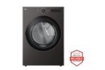 LG 7.4 cu. ft. Smart Front Load Electric Dryer with AI Sensor Dry & TurboSteam(TM) Technology DLEX6500B (a4ld61efhy0b)