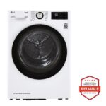 LG 4.2 cu. ft. Smart Wi-Fi Enabled Compact Front Load Dryer with Dual Inverter HeatPump(TM) Technology DLHC1455W (a4lf94md5k95)