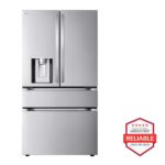 LG 29 cu. ft. Smart Standard-Depth MAX(TM) 4-Door French Door Refrigerator with Full-Convert Drawer(TM) LF29H8330S (a4lc7j59661a)
