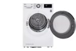 LG 4.2 cu. ft. Smart Wi-Fi Enabled Compact Front Load Dryer with Dual Inverter HeatPump(TM) Technology DLHC1455W (a4lf94md5k95) (10)
