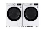 LG 4.2 cu. ft. Smart Wi-Fi Enabled Compact Front Load Dryer with Dual Inverter HeatPump(TM) Technology DLHC1455W (a4lf94md5k95) (12)