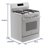 GE GE(R) 30" Free-Standing Gas Range GGF400PVWW (a4ll26n8n7qv) (13)