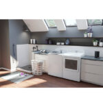 GE Profile GE Profile(TM) ENERGY STAR(R) 5.0 cu. ft. Capacity Washer with Smarter Wash Technology and FlexDispense(TM) PTW600BSRWS (a4l46enyfhbo) (9)