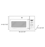 GE GE(R) 1.6 Cu. Ft. Over-the-Range Microwave Oven JVM3162RJSS (a4lxpeemu0e0) (11)
